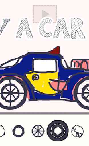 Draw Your Car - Create Build and Make Your Own Car 1