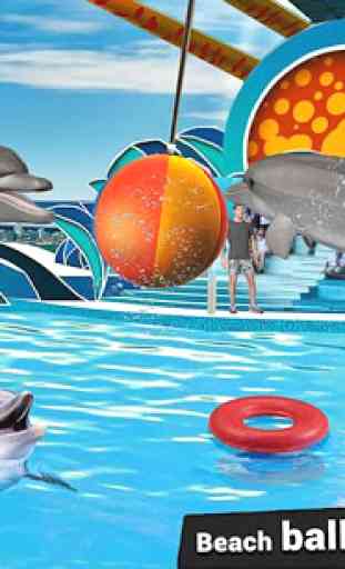 Eau parc dauphin montrer eau monde dauphin Jeux 4
