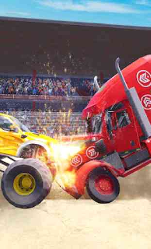Extreme Demolition Derby Truck Crash 2
