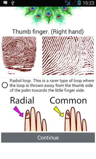 Fingerprint Scanner Personality Test 3