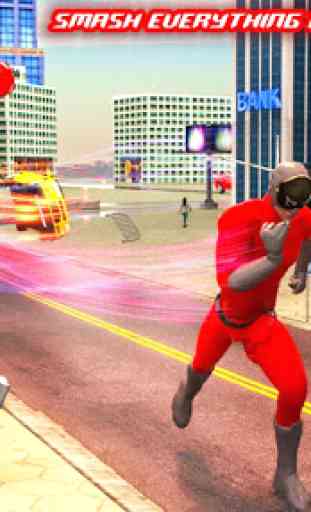 Flash speed hero: jeux de simulation de crime 1