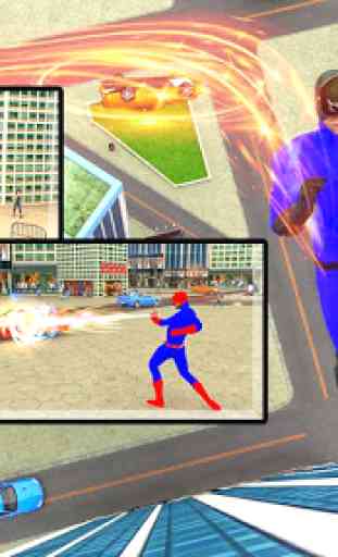 Flash speed hero: jeux de simulation de crime 2