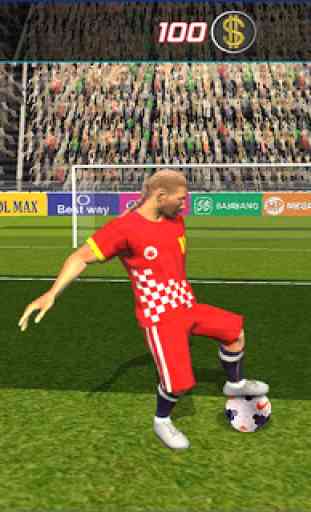 Football Flick Goal ⚽️ Soccer World Craze kick 3D 1