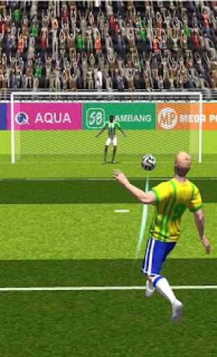 Football Flick Goal ⚽️ Soccer World Craze kick 3D 2