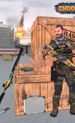 FPS Commando Shooting Gun War Shooting Games 2020 2