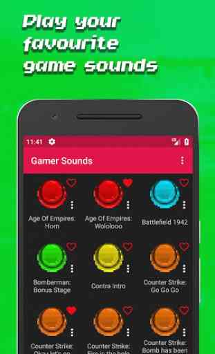 Gamer Sounds - Sons et sonneries des jeux vidéo 1