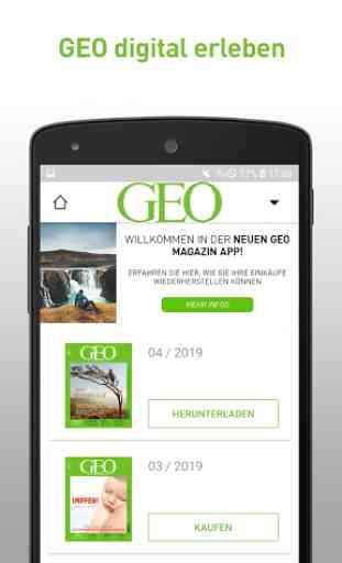 GEO Digital Magazin 1