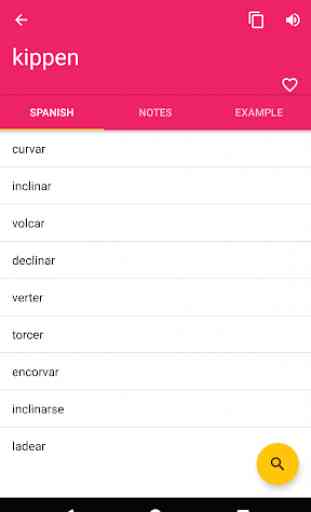 German Spanish Offline Dictionary & Translator 2