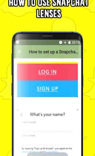 How to use snapchat 4