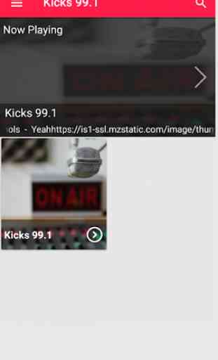 Kicks 99.1 Free Radio Station Apps 4