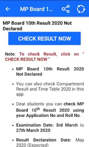 MP Board Result 2020,  MPBSE 10th & 12th 3
