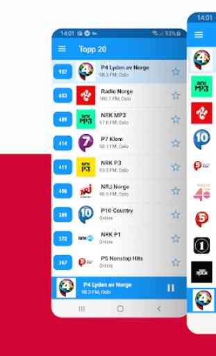 Norge Radio: DAB radio app. Nettradio & DAB Player 1