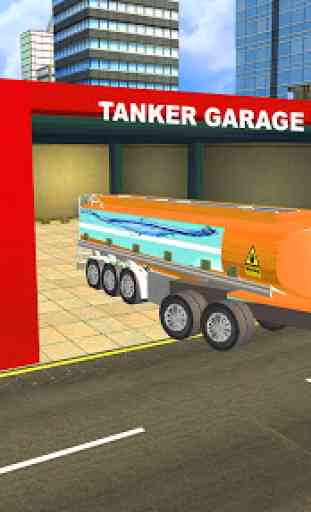 Offroad Water Tank Transport Truck Driving Game 2