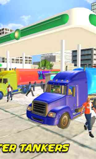 Offroad Water Tank Transport Truck Driving Game 3