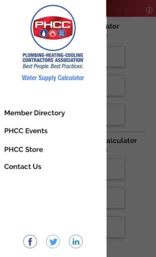 PHCC Water Supply Calculator 1