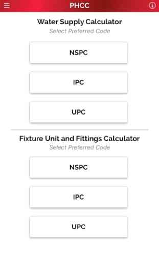 PHCC Water Supply Calculator 2