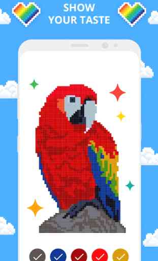 Pixel Art Sandbox Couleur par nombre - Jeu Pixel 3