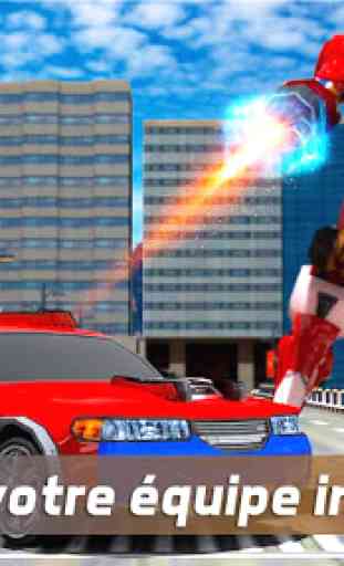 Police Robot Transformer - Ville Survie Mission 18 3