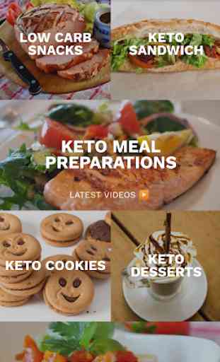 Recettes Keto: application de régime Keto légère 1