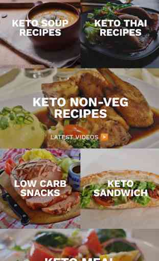 Recettes Keto: application de régime Keto légère 2
