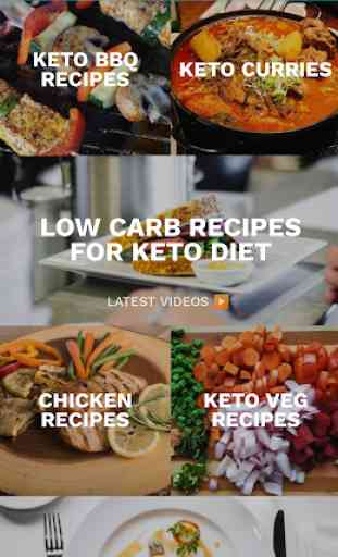 Recettes Keto: application de régime Keto légère 4