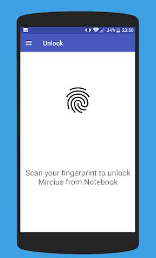 Remote Fingerprint Unlock 1