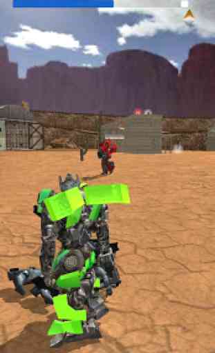 Robot War Free Fire - Survival battleground Squad 2