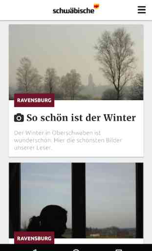 Schwäbische News App 1