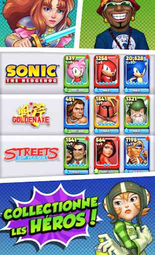 SEGA Heroes: Sonic dans un jeu RPG Match 3 4