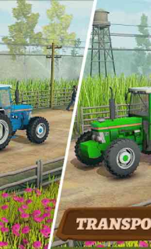 Simulateur d'agriculture de tracteur réel 2019 2