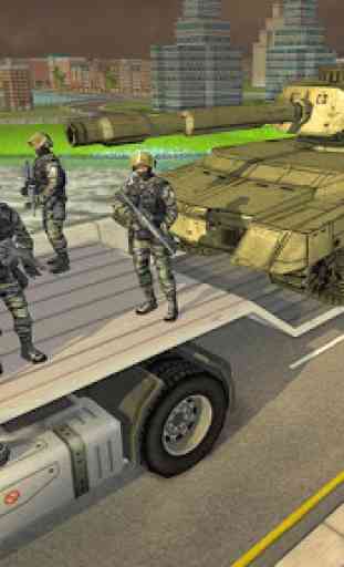 Simulateur de camion de transporteur de l'armée am 1
