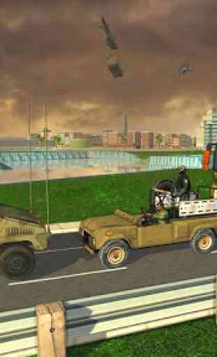 Simulateur de camion de transporteur de l'armée am 2