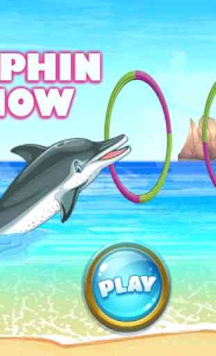 spectacle de dauphins simulateur d'océan animal 1