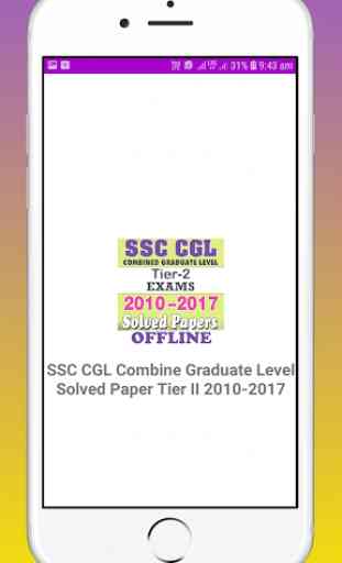 SSC CGL Combine Graduate Tier II - Paper 1