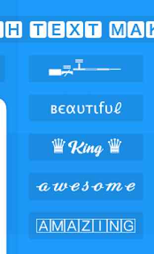 Stylish Text and font generator : cool chat styles 1