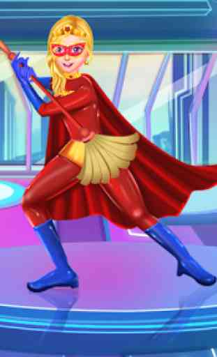 Super Power Hero Girls Dress up 4