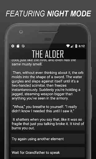The Alder: A CYOA Fantasy Choices RPG 4