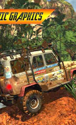 tout-terrain 4X4 jeep racing xtreme 3D 1