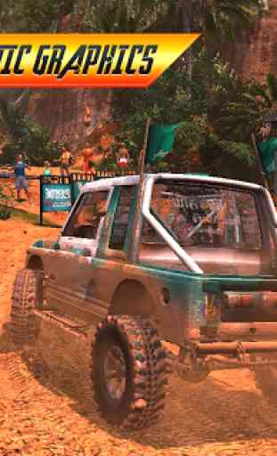 tout-terrain 4X4 jeep racing xtreme 3D 4