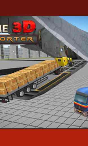 Transporter Plane 3D - Transport de camions 1