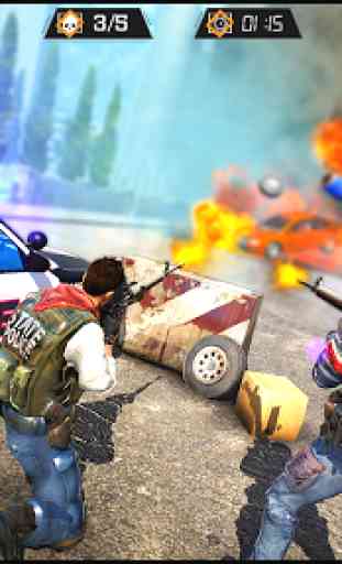 US Police Free Fire - Free Action Game 3
