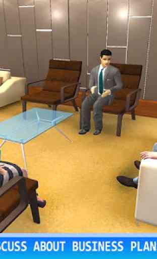 Virtuel d'affaires Billionaire papa vie Simulator 4