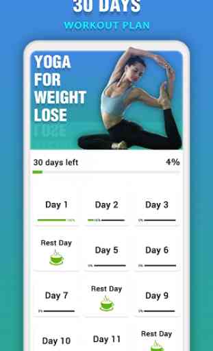 Yoga for Weight Loss - Daily Yoga Workout Plan 1