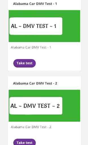 Alabama DMV Permit Test Practice 1