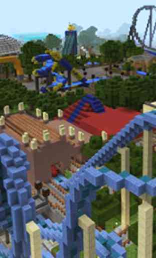 Amusement Park maps for Minecraft PE 1