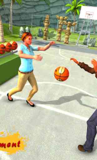 Basketball 3d: play dunk shot 2