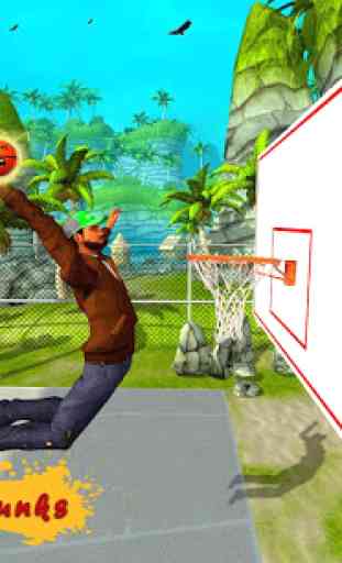 Basketball 3d: play dunk shot 4