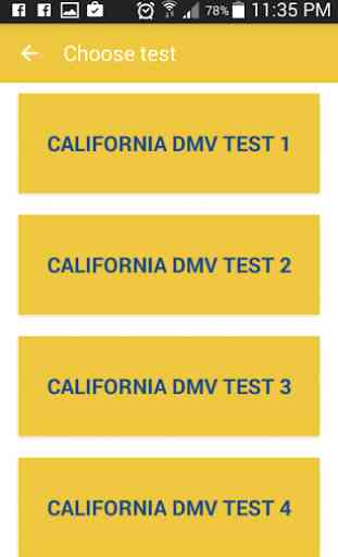 CALIFORNIA DMV practice test 3