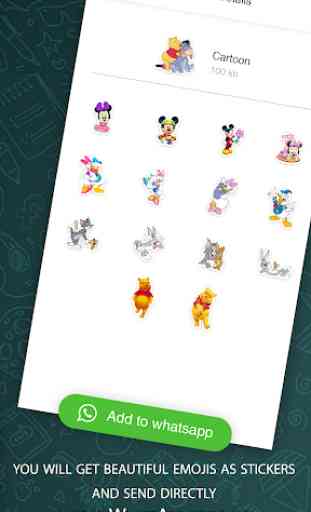 Cartoon Sticker For Whatsapp Mega Pack 2019 2