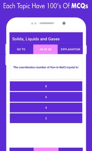 Chemistry MCQs with Answers and Explanations 3